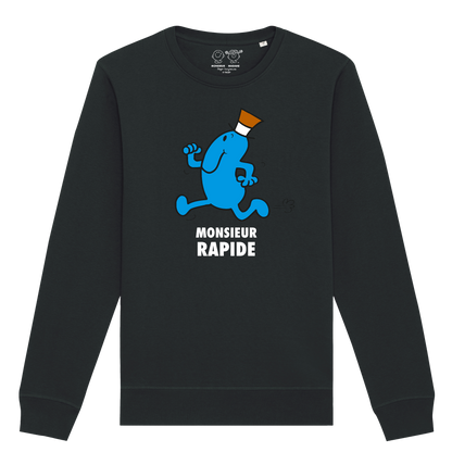 Sweatshirt Homme Monsieur Rapide Monsieur Madame