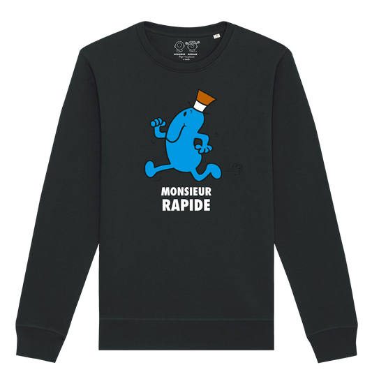 Sweatshirt Homme Monsieur Rapide Monsieur Madame