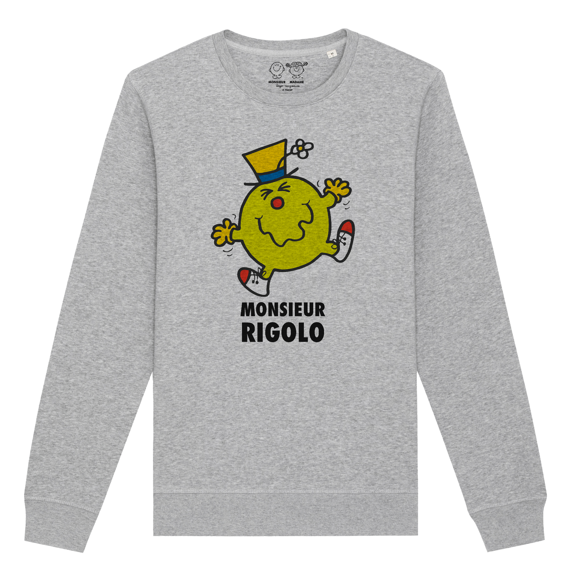 Sweatshirt Homme Monsieur Rigolo Monsieur Madame