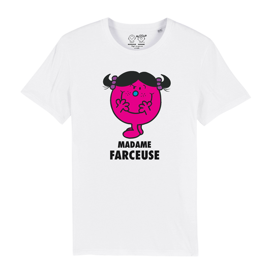 T-Shirt Femme Madame Farceuse Monsieur Madame
