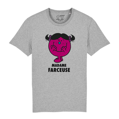 T-Shirt Femme Madame Farceuse Monsieur Madame