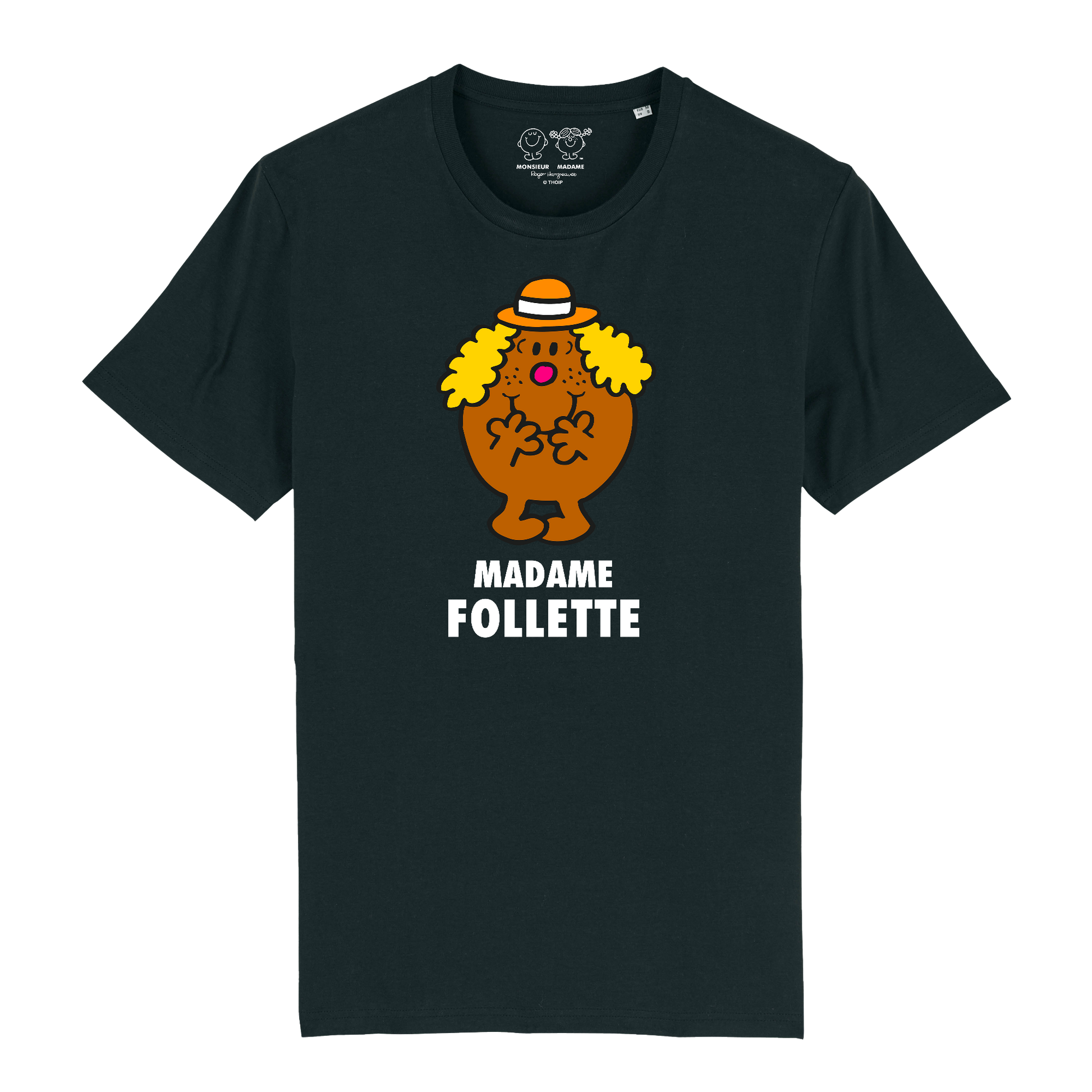 T-Shirt Femme Madame Follette Monsieur Madame