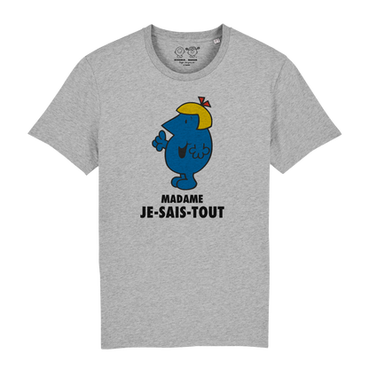 T-Shirt Femme Madame Je sais tout Monsieur Madame