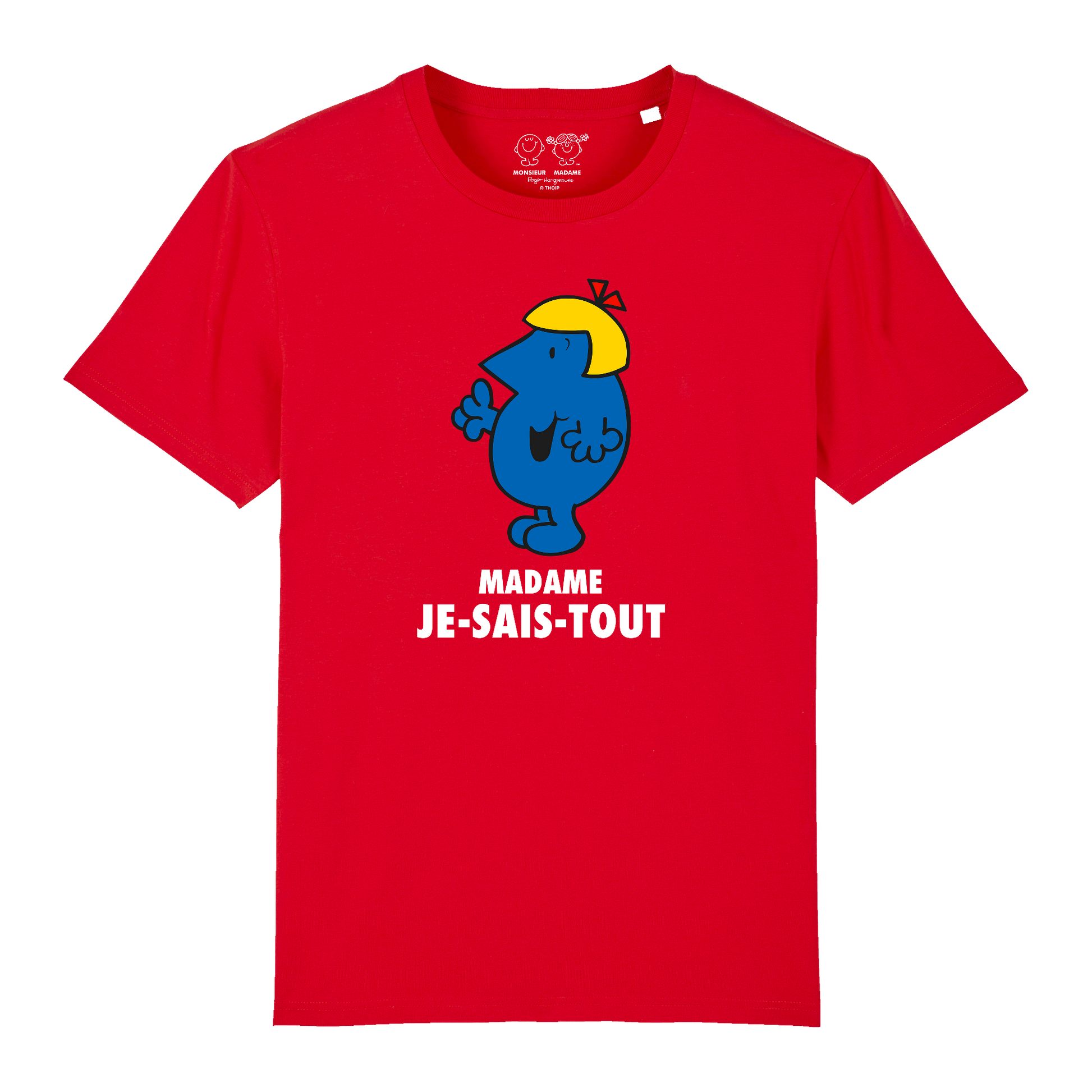 T-Shirt Femme Madame Je sais tout Monsieur Madame
