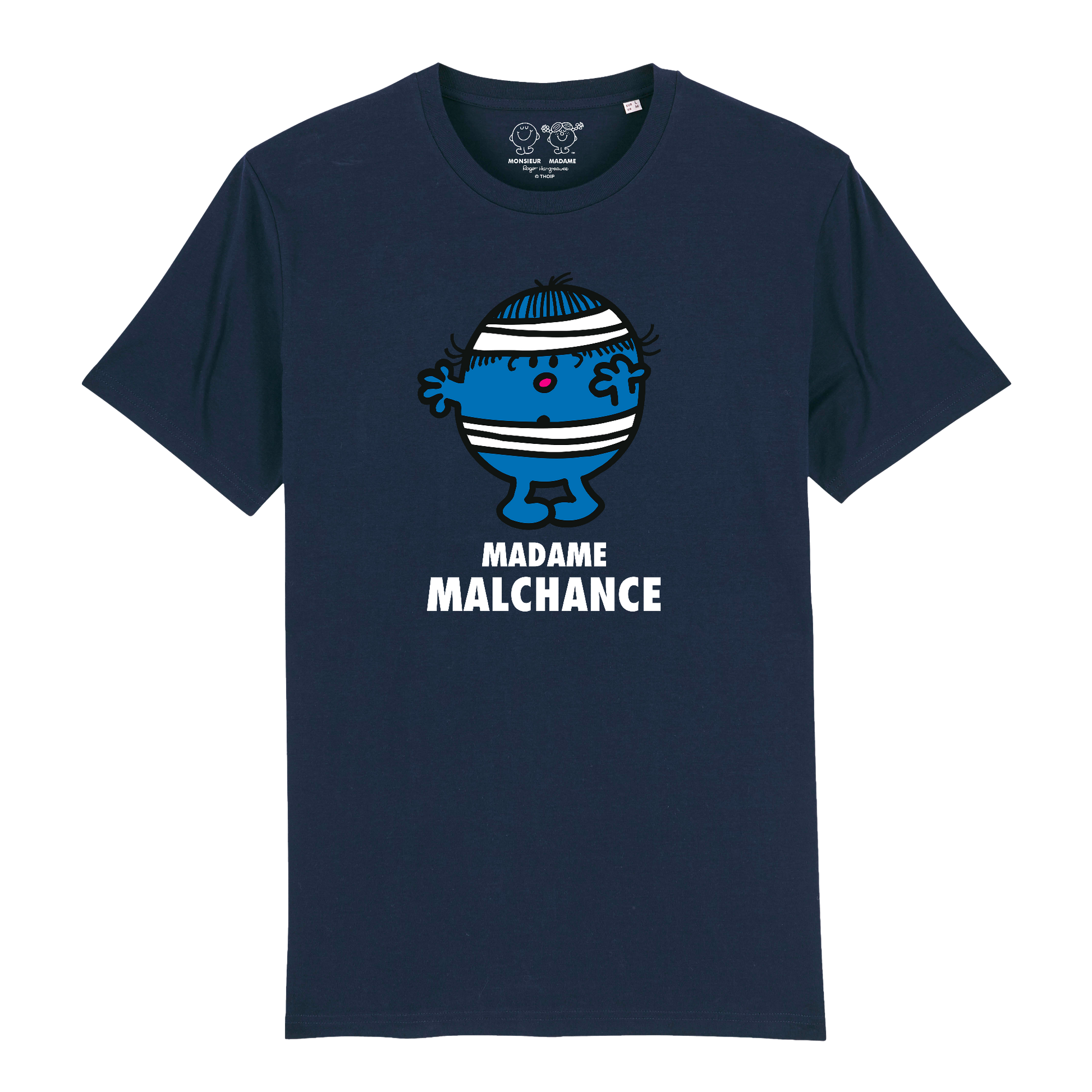 T-Shirt Femme Madame Malchance Monsieur Madame