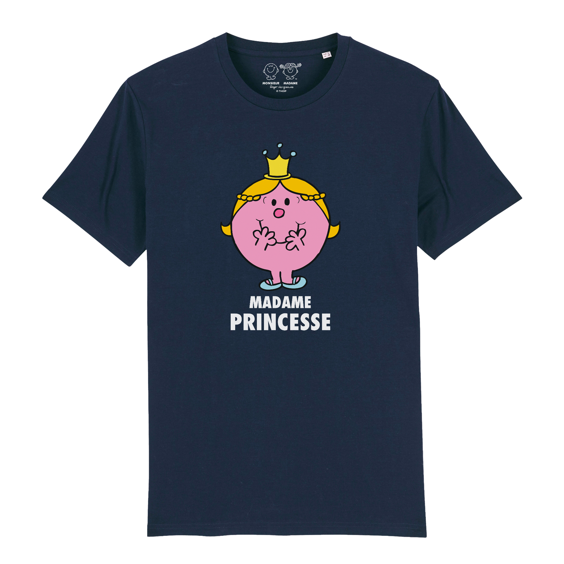 T-Shirt Femme Madame Princesse Monsieur Madame