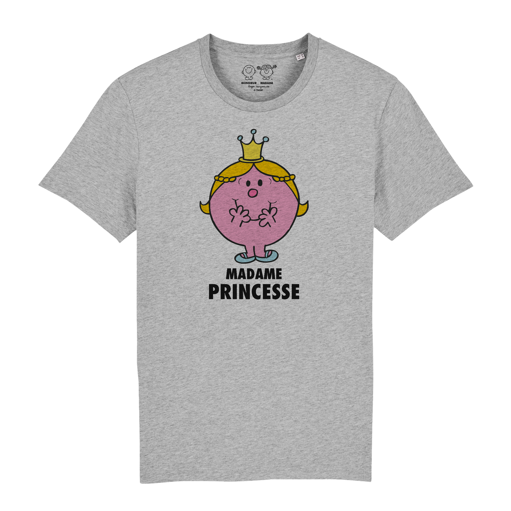 T-Shirt Femme Madame Princesse Monsieur Madame