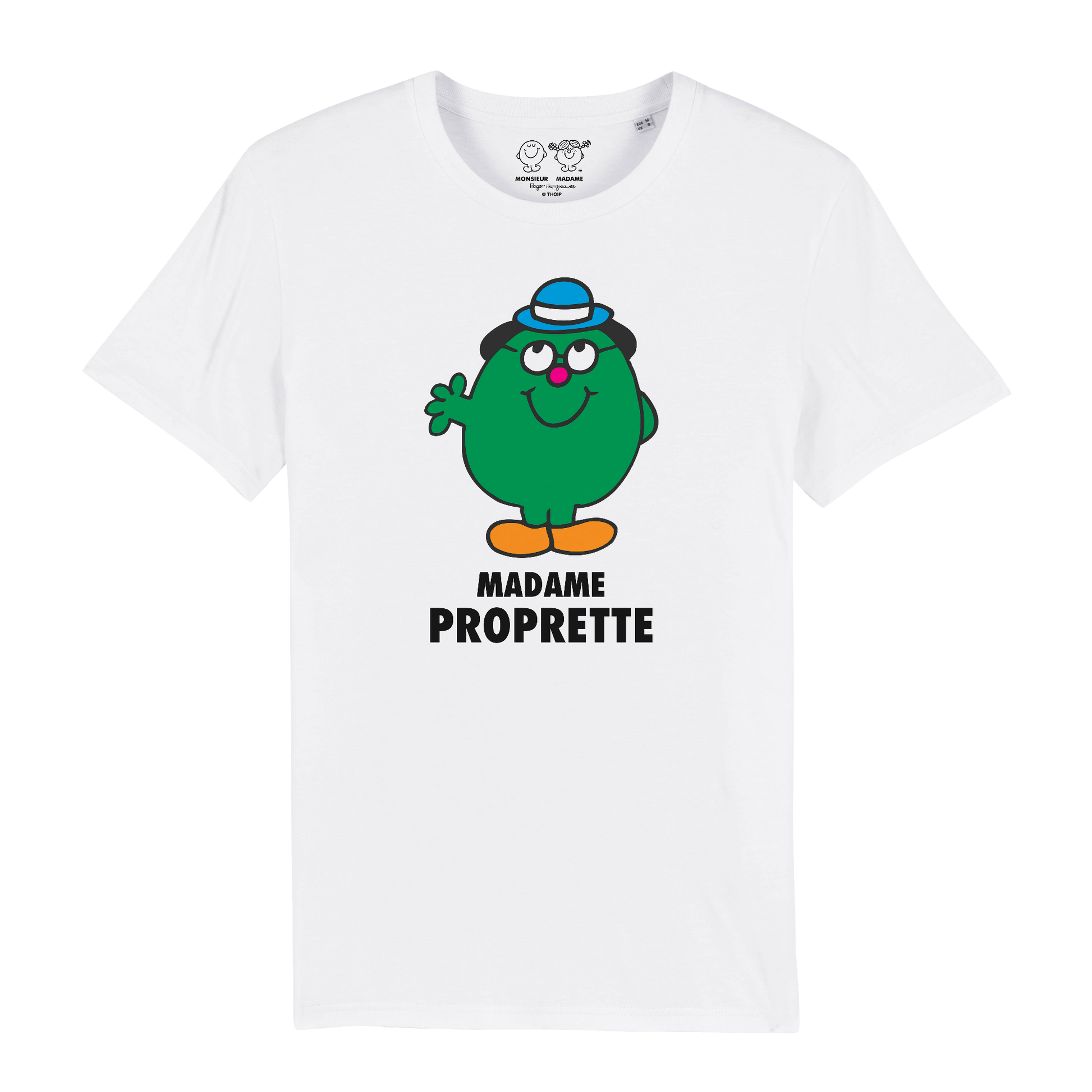 T-Shirt Femme Madame Proprette Monsieur Madame