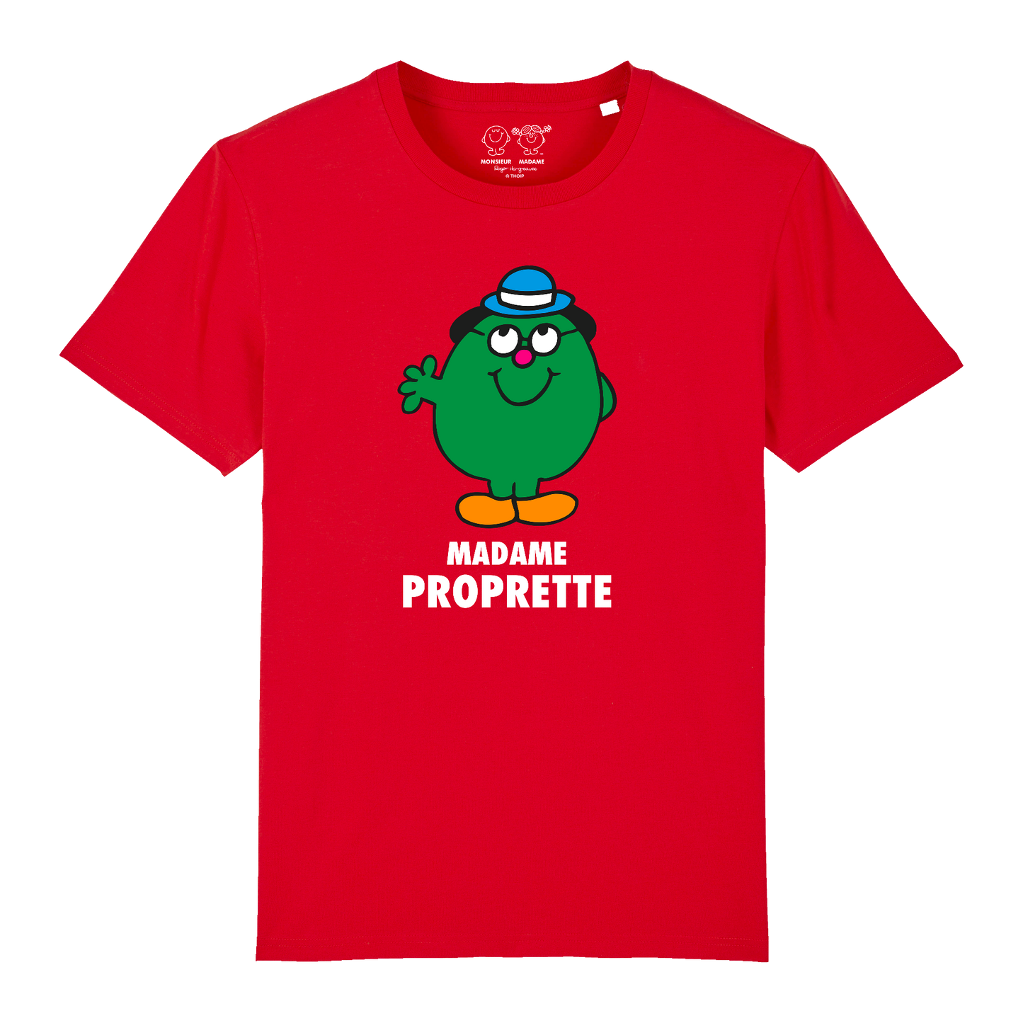 T-Shirt Femme Madame Proprette Monsieur Madame