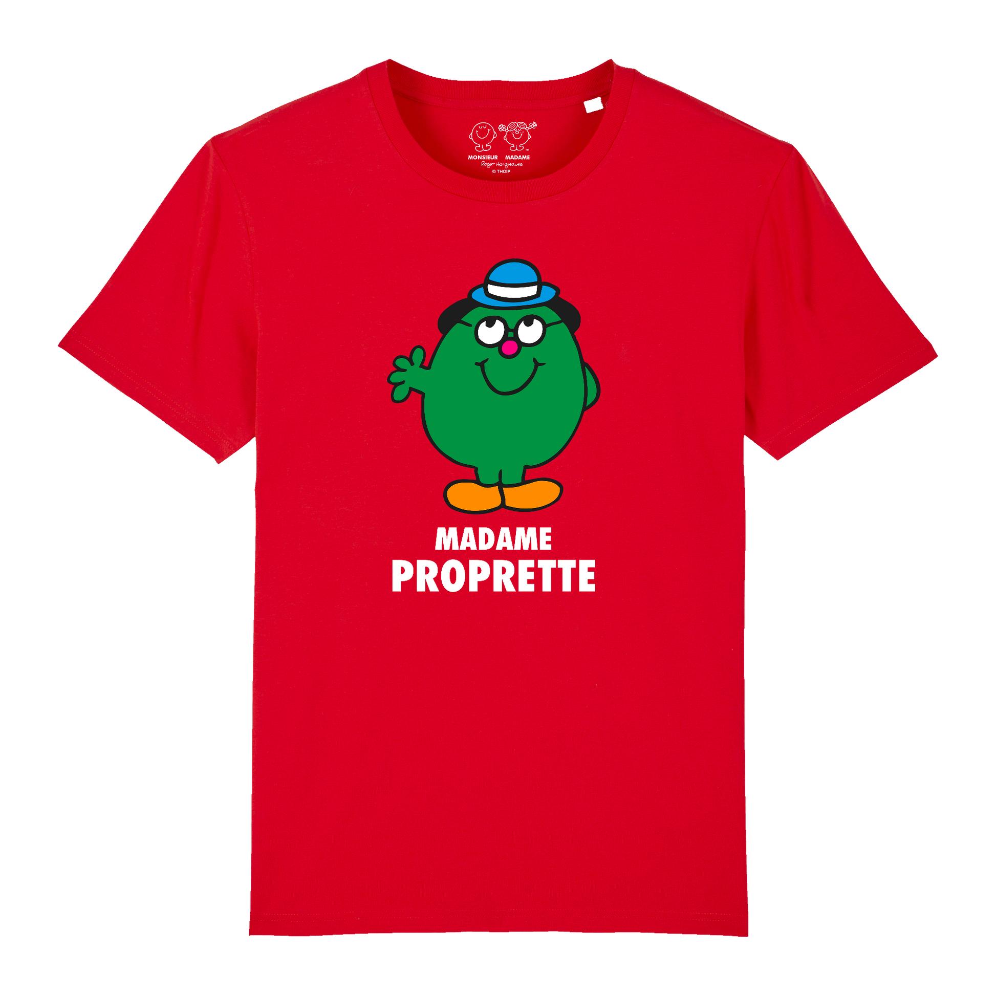 T-Shirt Femme Madame Proprette Monsieur Madame
