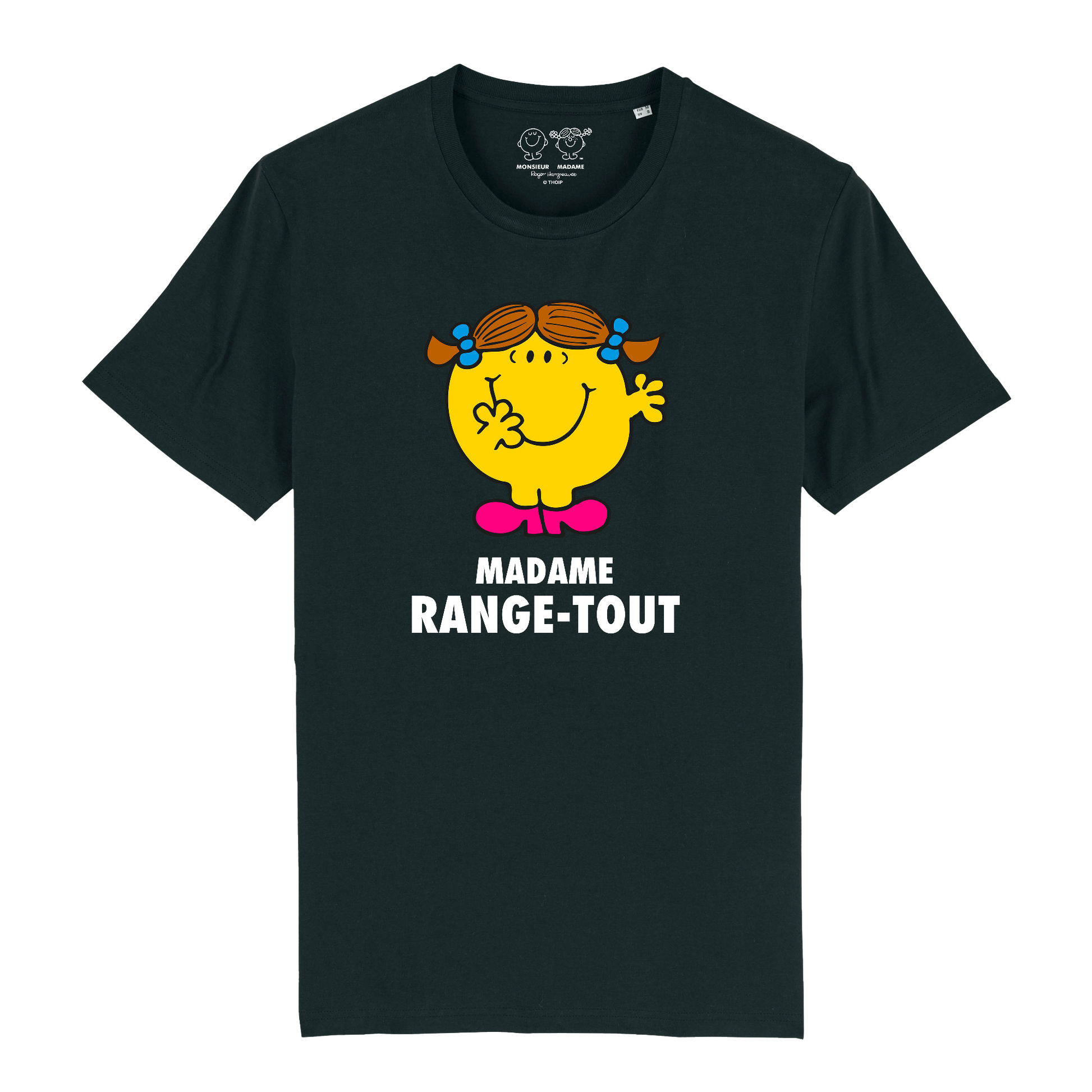 T-Shirt Femme Madame Range-tout Monsieur Madame