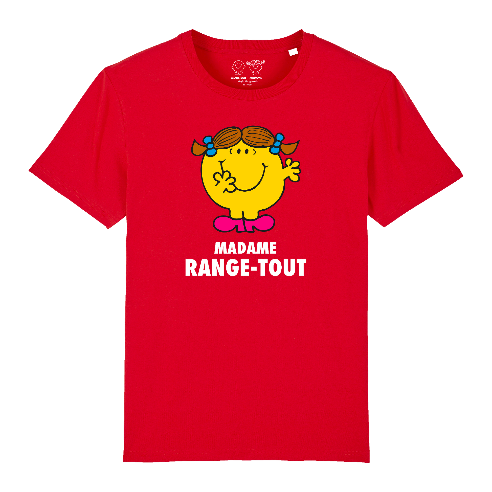 T-Shirt Femme Madame Range-tout Monsieur Madame