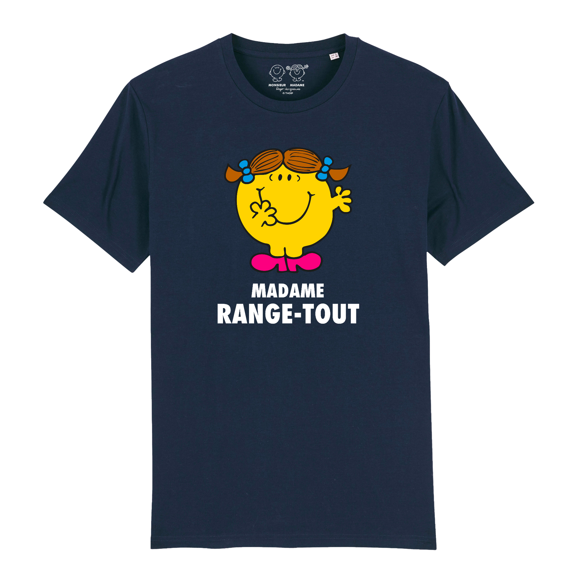 T-Shirt Femme Madame Range-tout Monsieur Madame