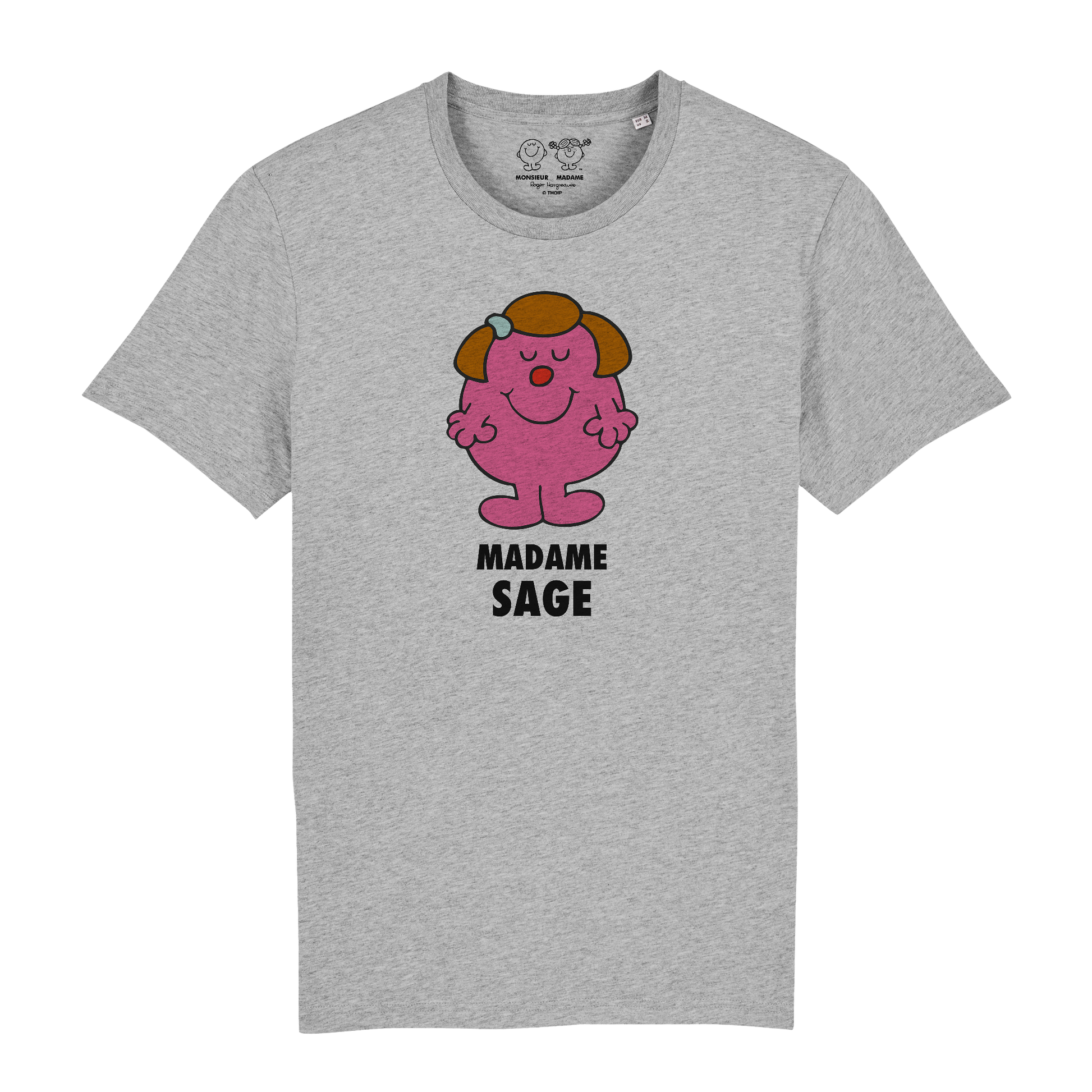 T-Shirt Femme Madame Sage Monsieur Madame
