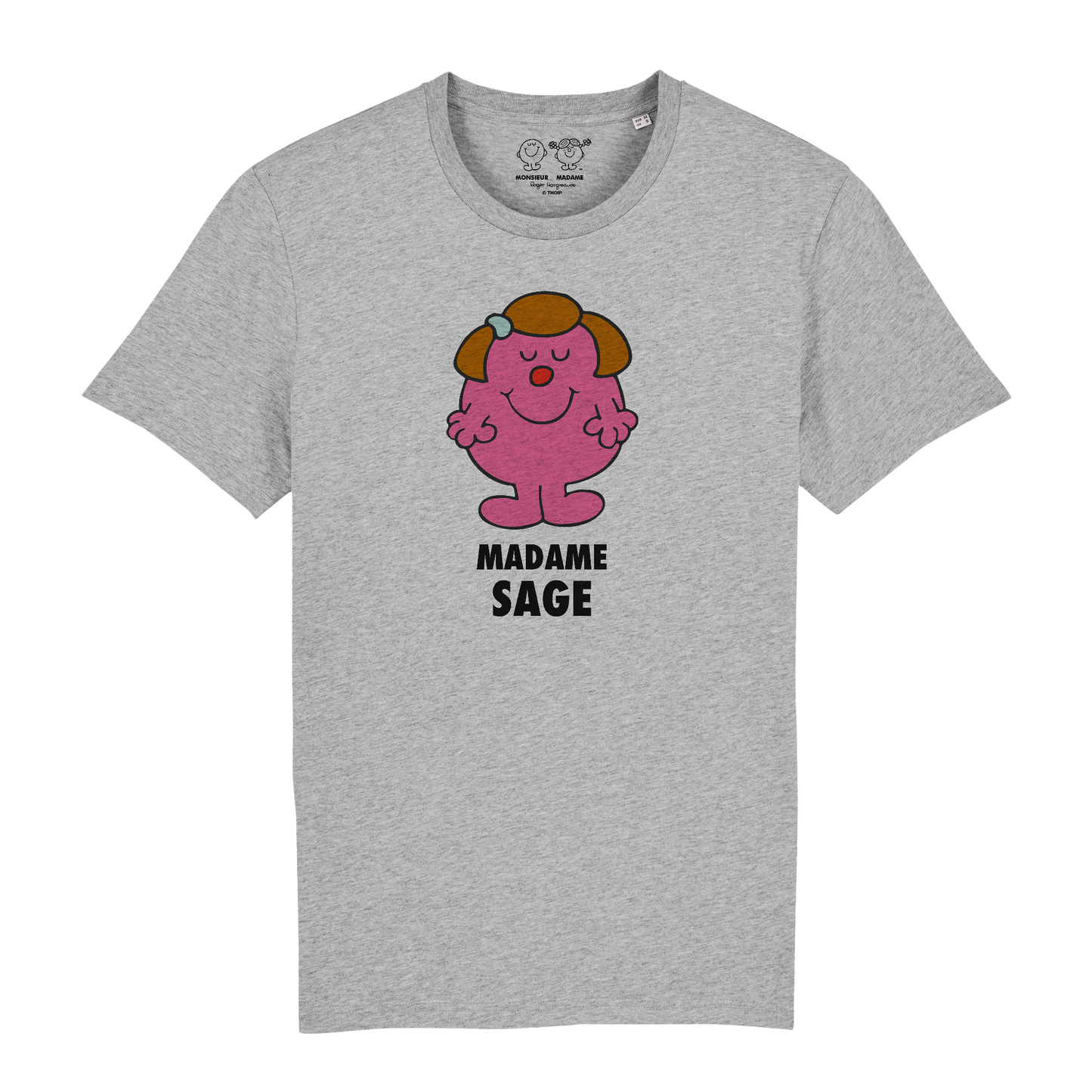 T-Shirt Femme Madame Sage Monsieur Madame