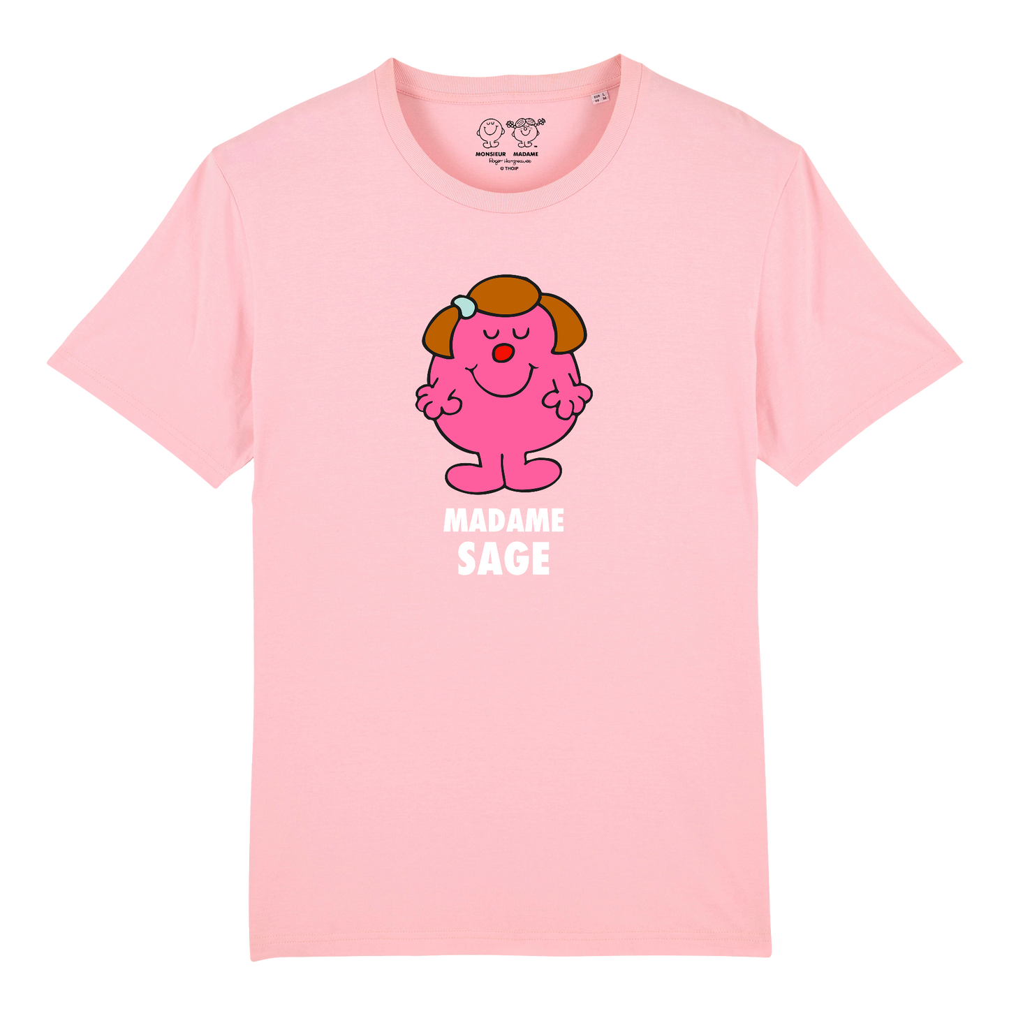 T-Shirt Femme Madame Sage Monsieur Madame