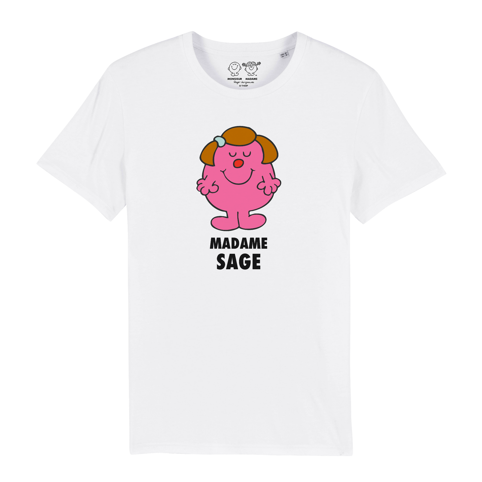 T-Shirt Femme Madame Sage Monsieur Madame