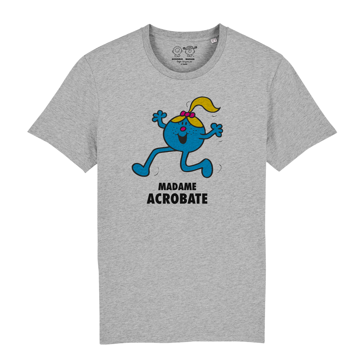 T-Shirt Fille Madame Acrobate Monsieur Madame