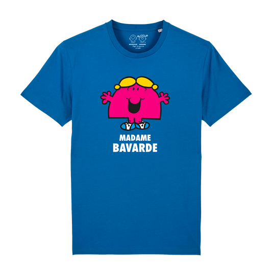 T-Shirt Fille Madame Bavarde Monsieur Madame