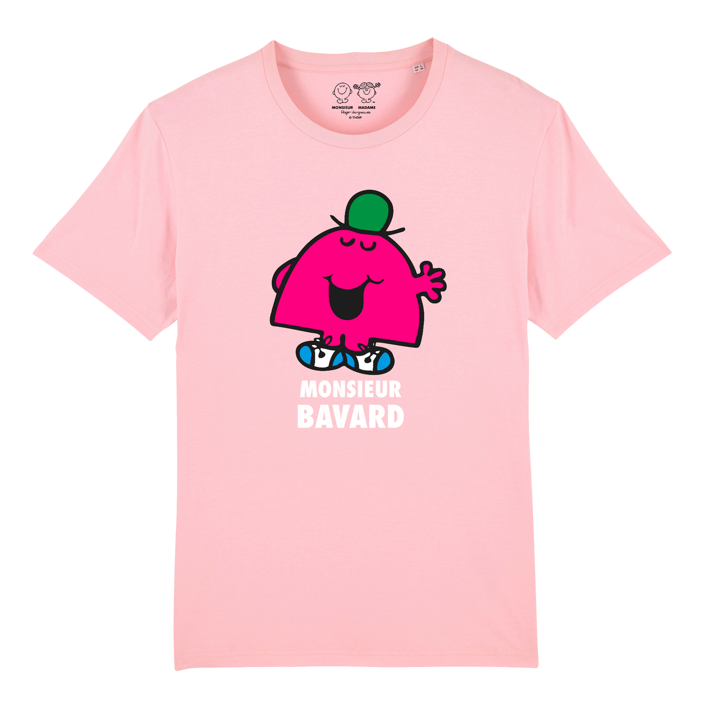 T-Shirt Homme Monsieur Bavard Monsieur Madame