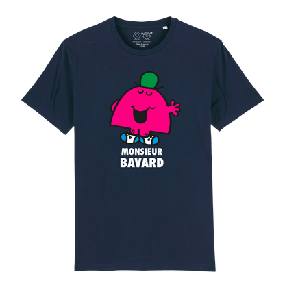 T-Shirt Homme Monsieur Bavard Monsieur Madame