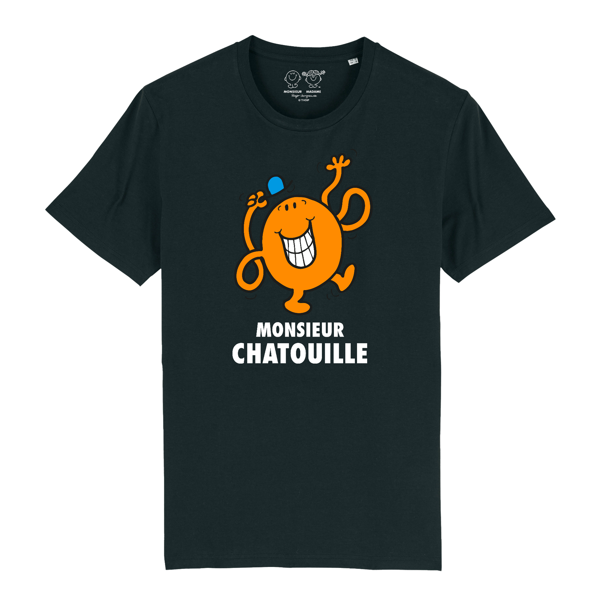 T-Shirt Homme Monsieur Chatouille Monsieur Madame