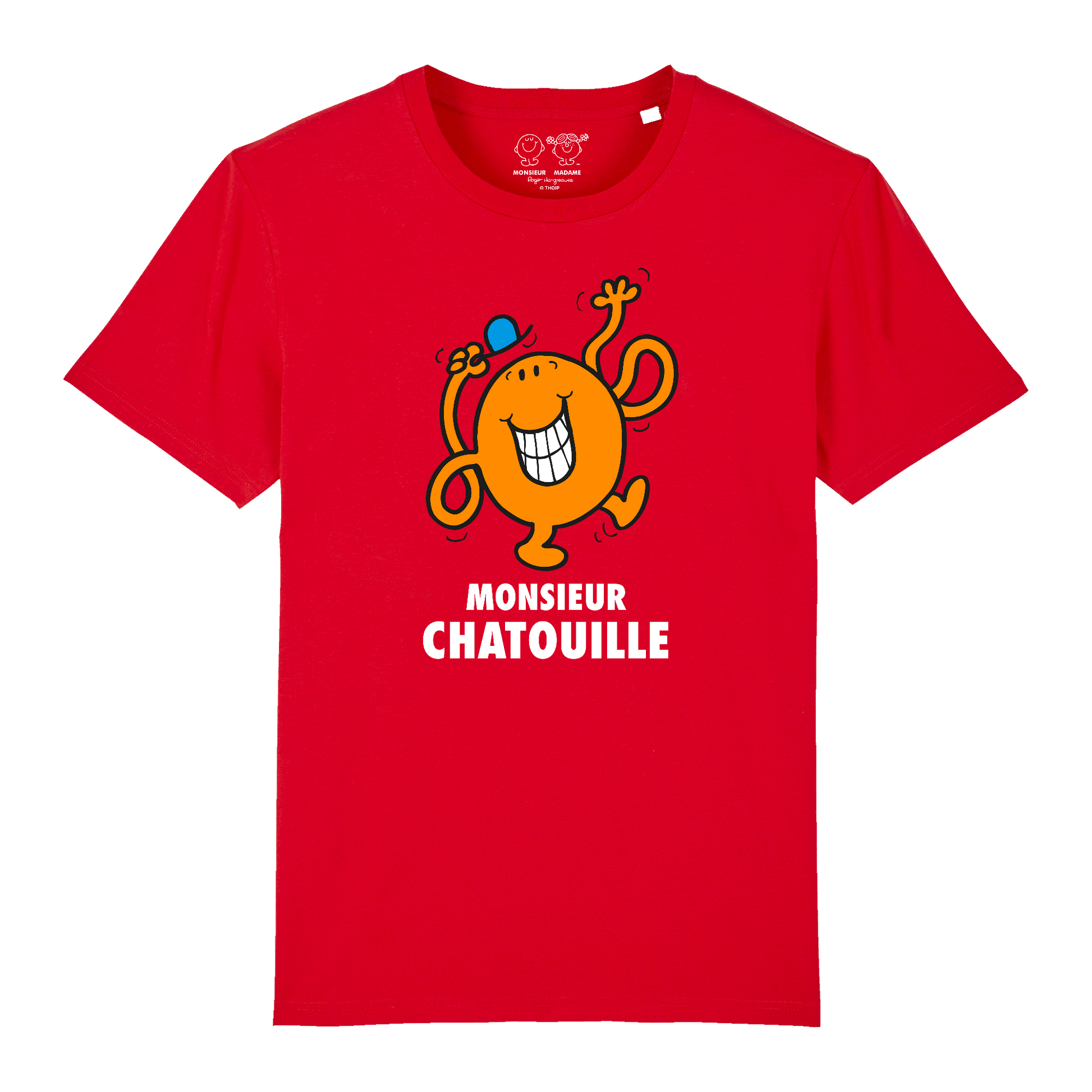 T-Shirt Homme Monsieur Chatouille Monsieur Madame