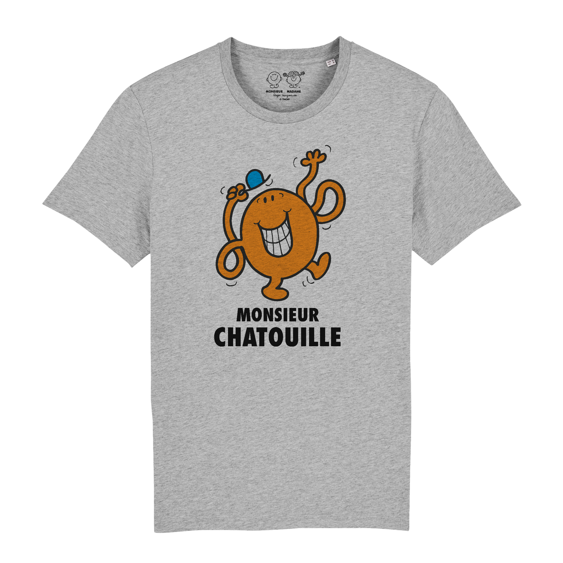 T-Shirt Homme Monsieur Chatouille Monsieur Madame