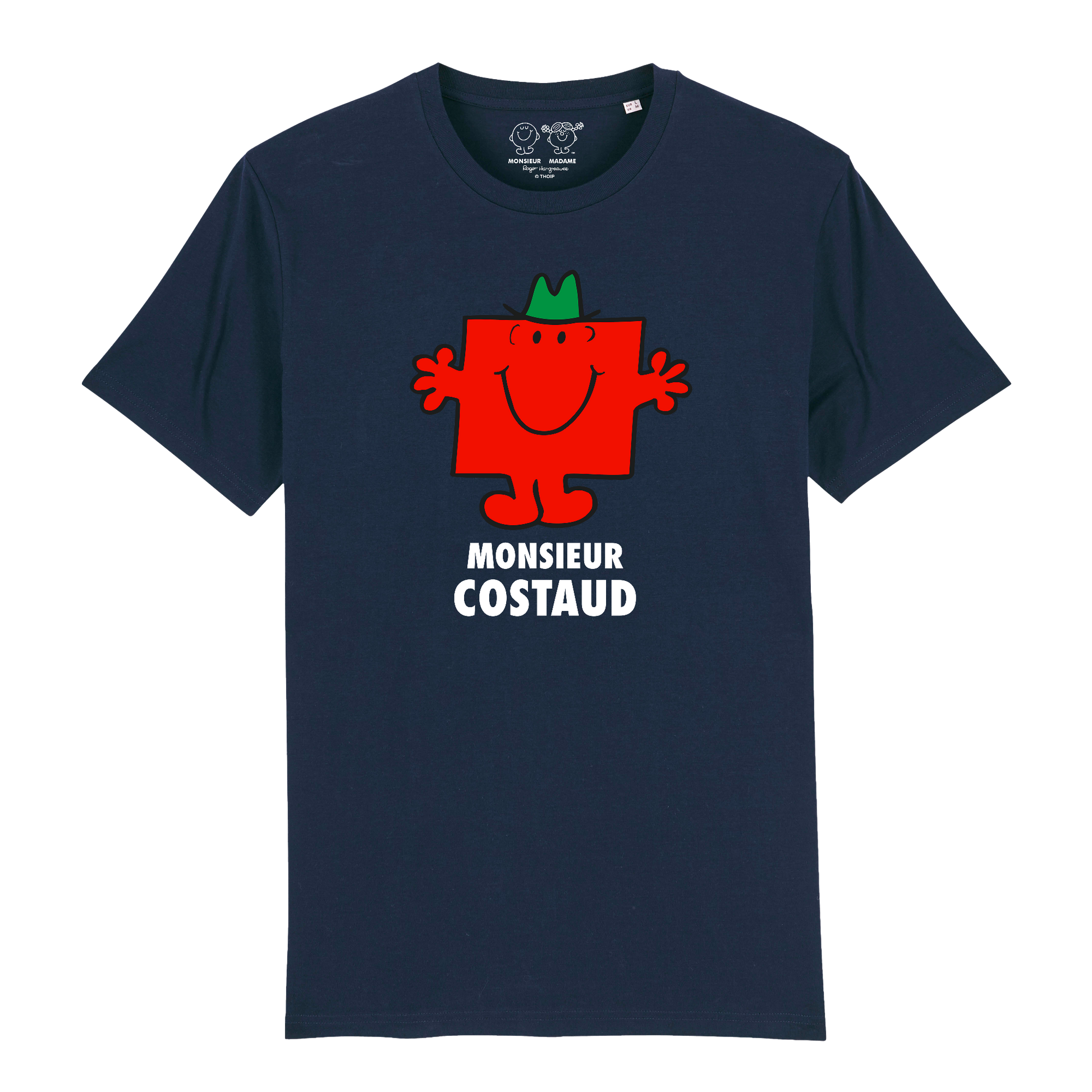 T-Shirt Homme Monsieur Costaud Monsieur Madame