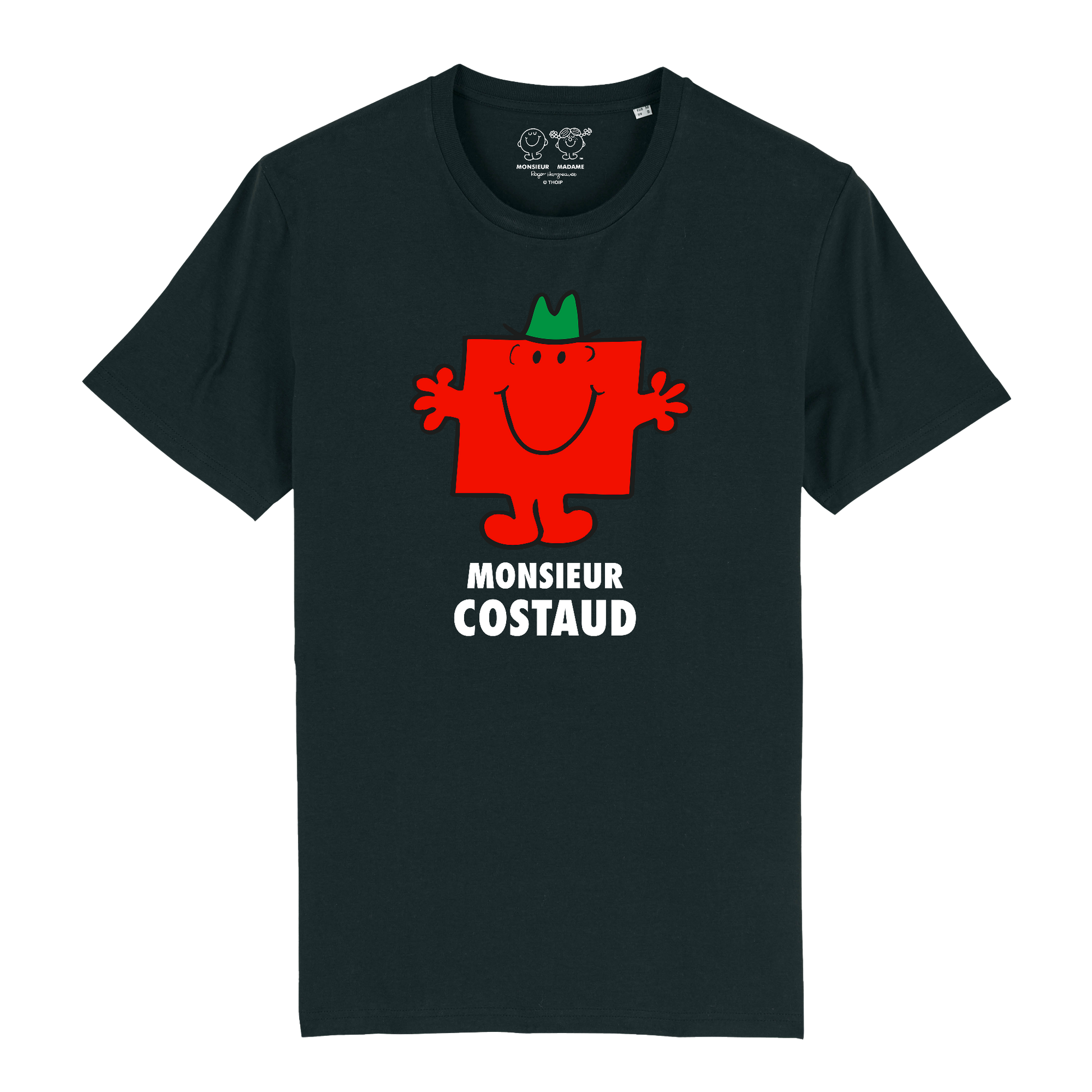 T-Shirt Homme Monsieur Costaud Monsieur Madame