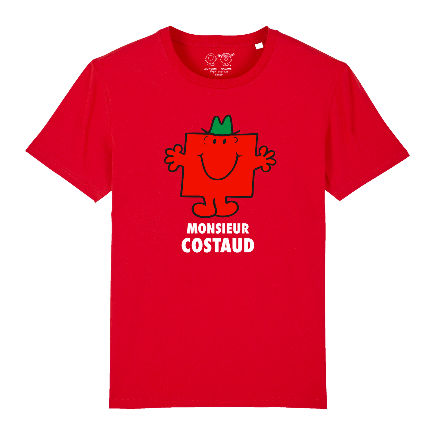 T-Shirt Homme Monsieur Costaud Monsieur Madame