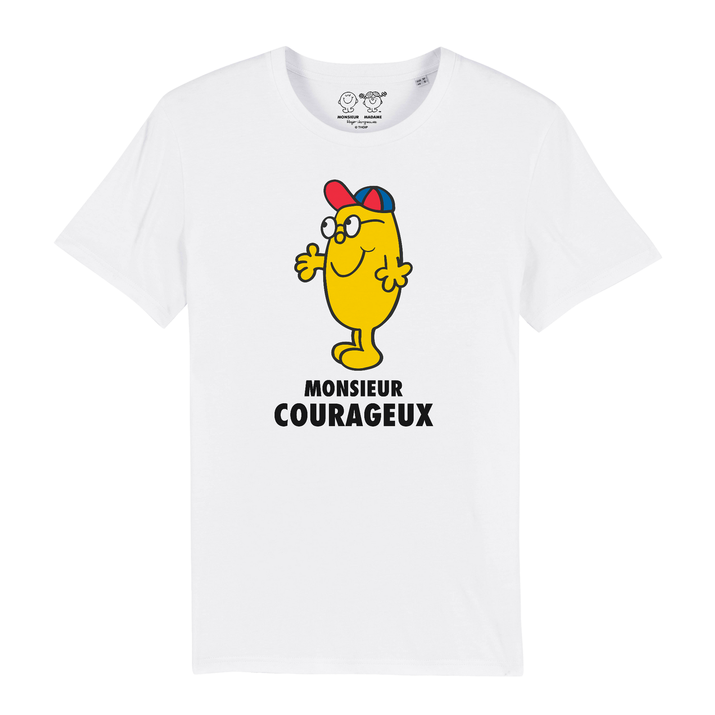 T-Shirt Homme Monsieur Courageux Monsieur Madame