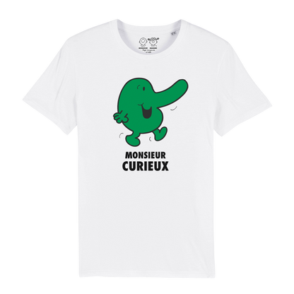T-Shirt Homme Monsieur Curieux Monsieur Madame