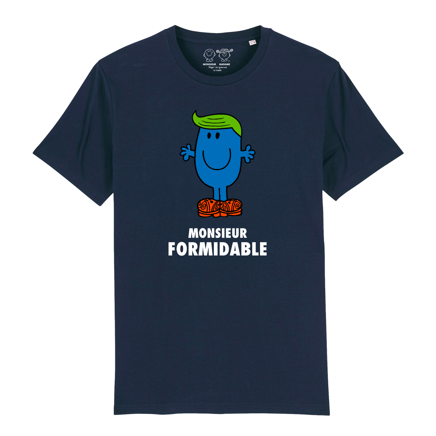 T-Shirt Homme Monsieur Formidable Monsieur Madame