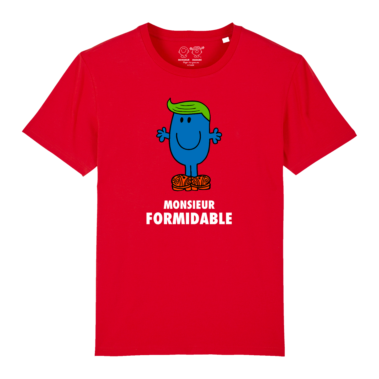 T-Shirt Homme Monsieur Formidable Monsieur Madame