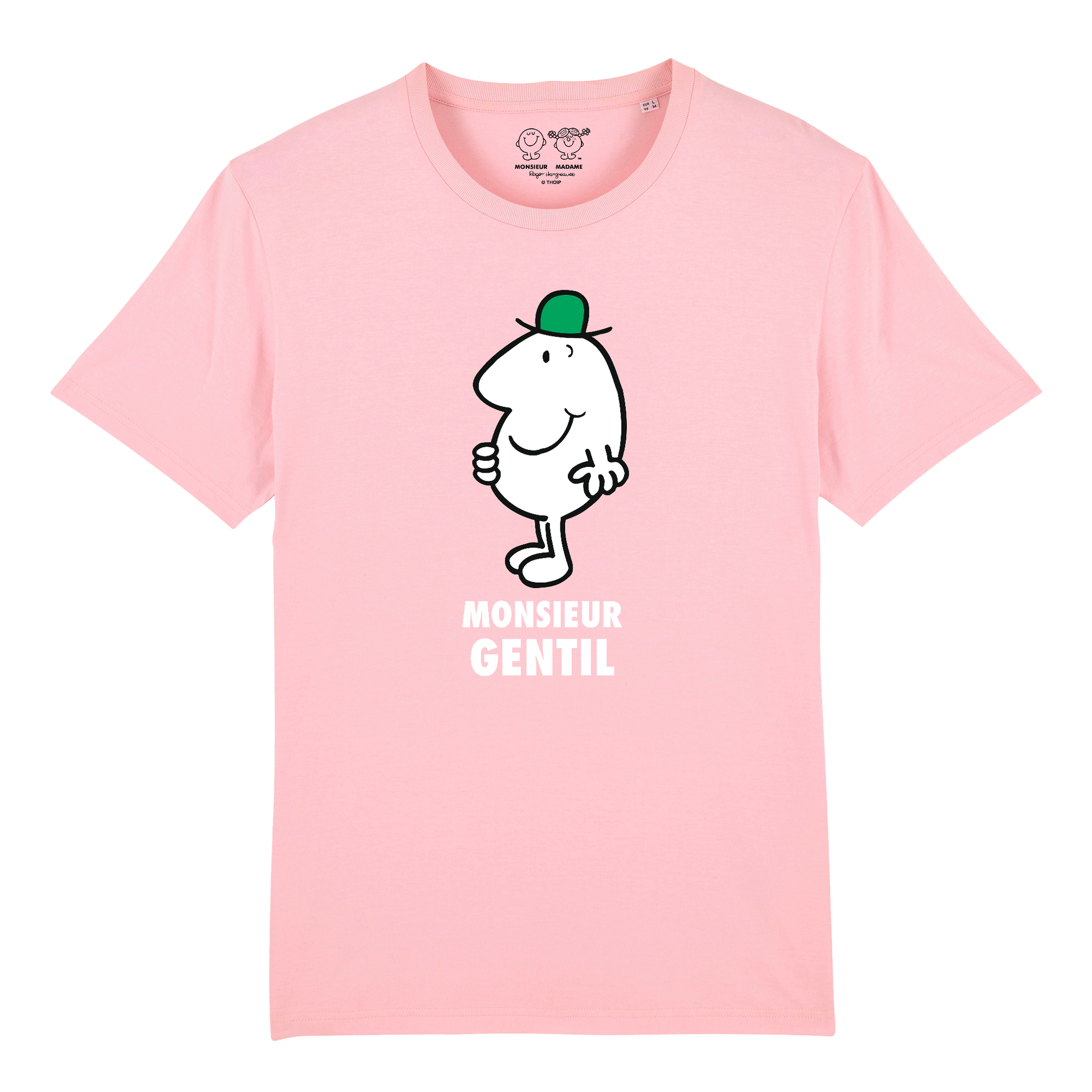 T-Shirt Homme Monsieur Gentil Monsieur Madame