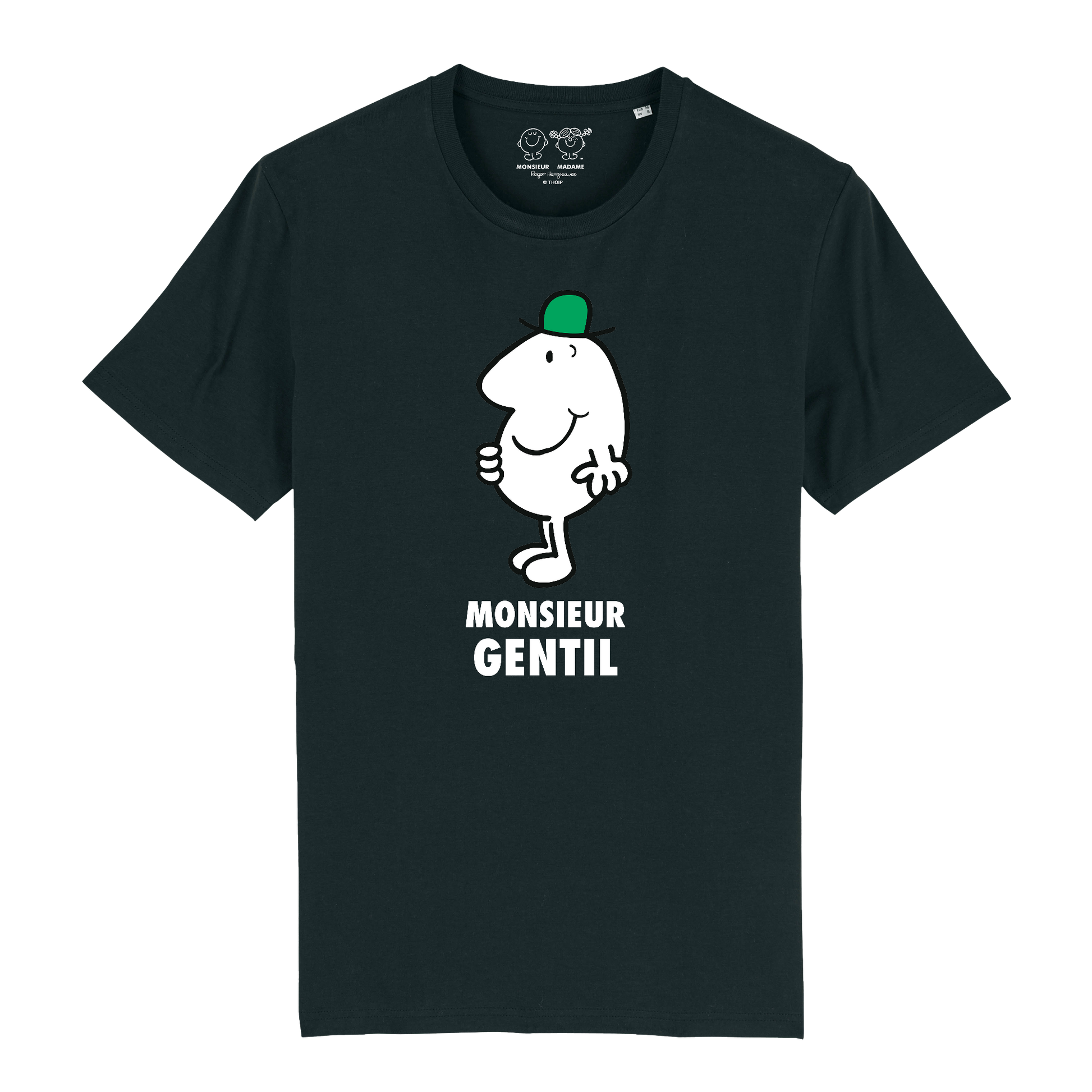 T-Shirt Homme Monsieur Gentil Monsieur Madame