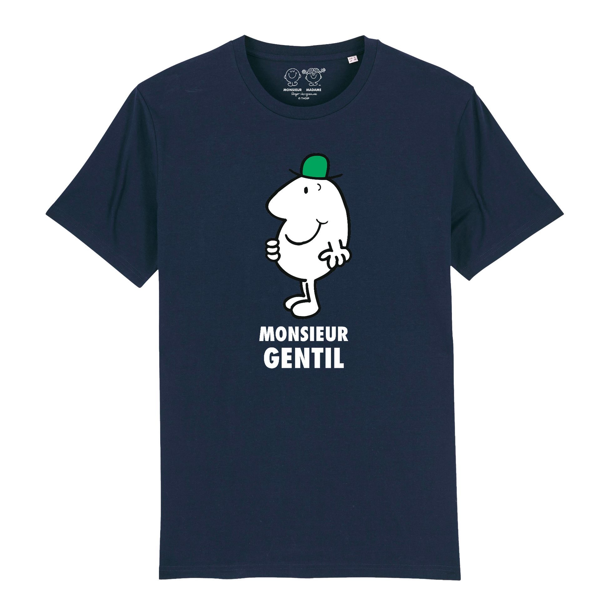 T-Shirt Homme Monsieur Gentil Monsieur Madame