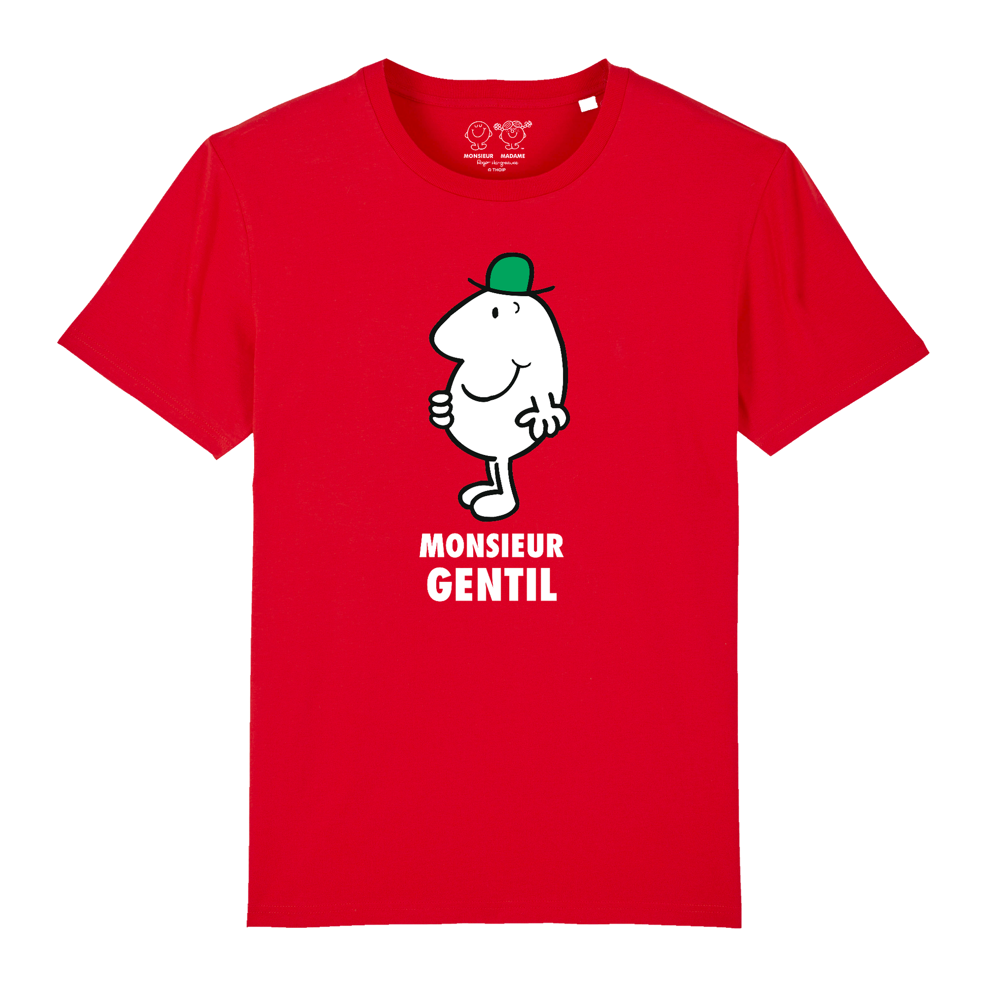 T-Shirt Homme Monsieur Gentil Monsieur Madame
