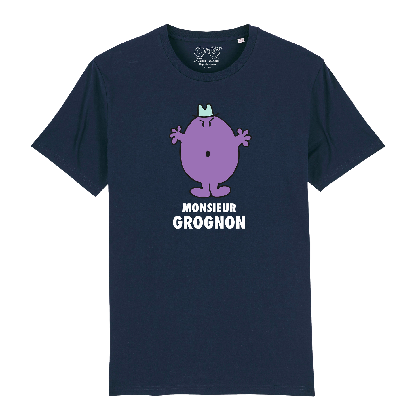 T-Shirt Homme Monsieur Grognon Monsieur Madame