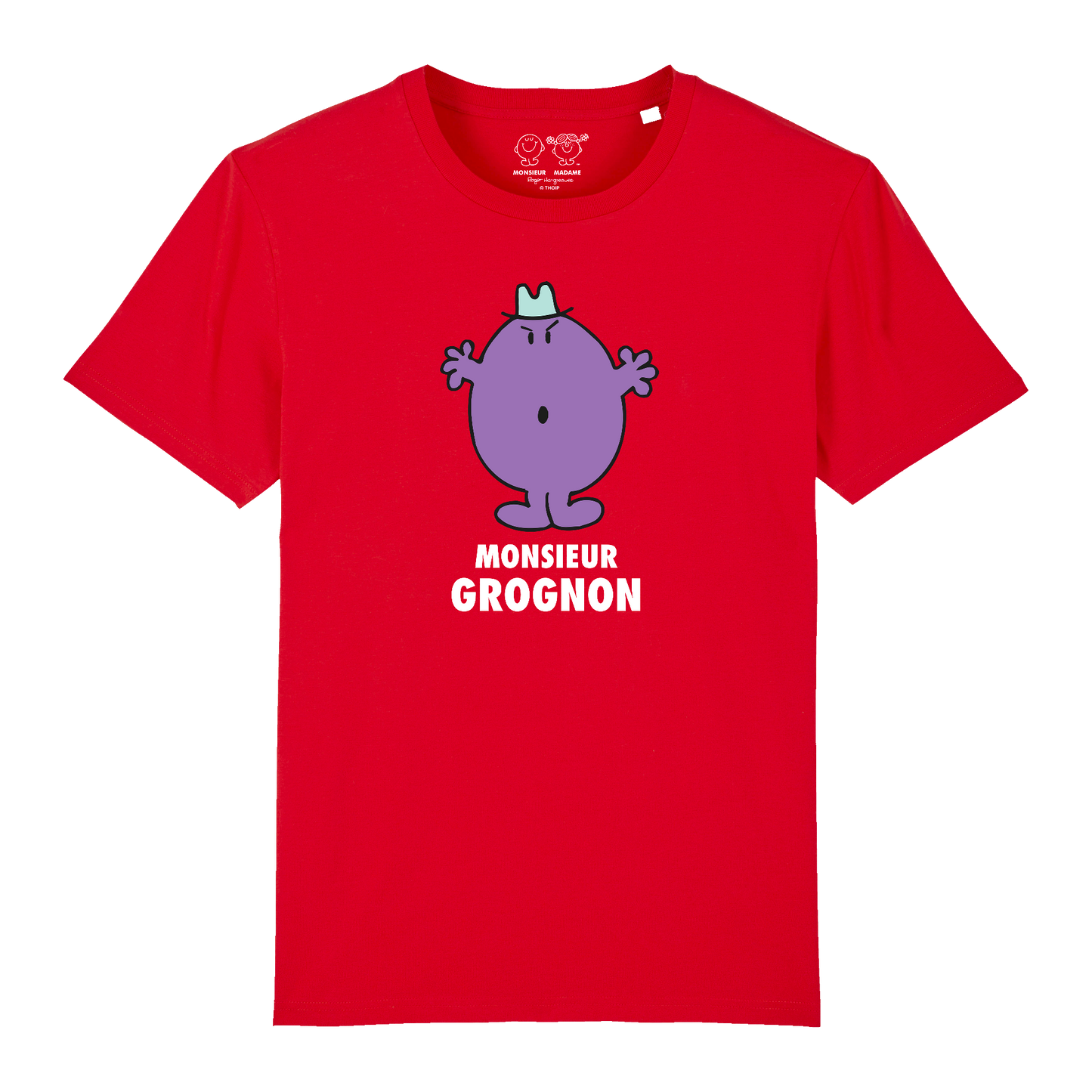 T-Shirt Homme Monsieur Grognon Monsieur Madame