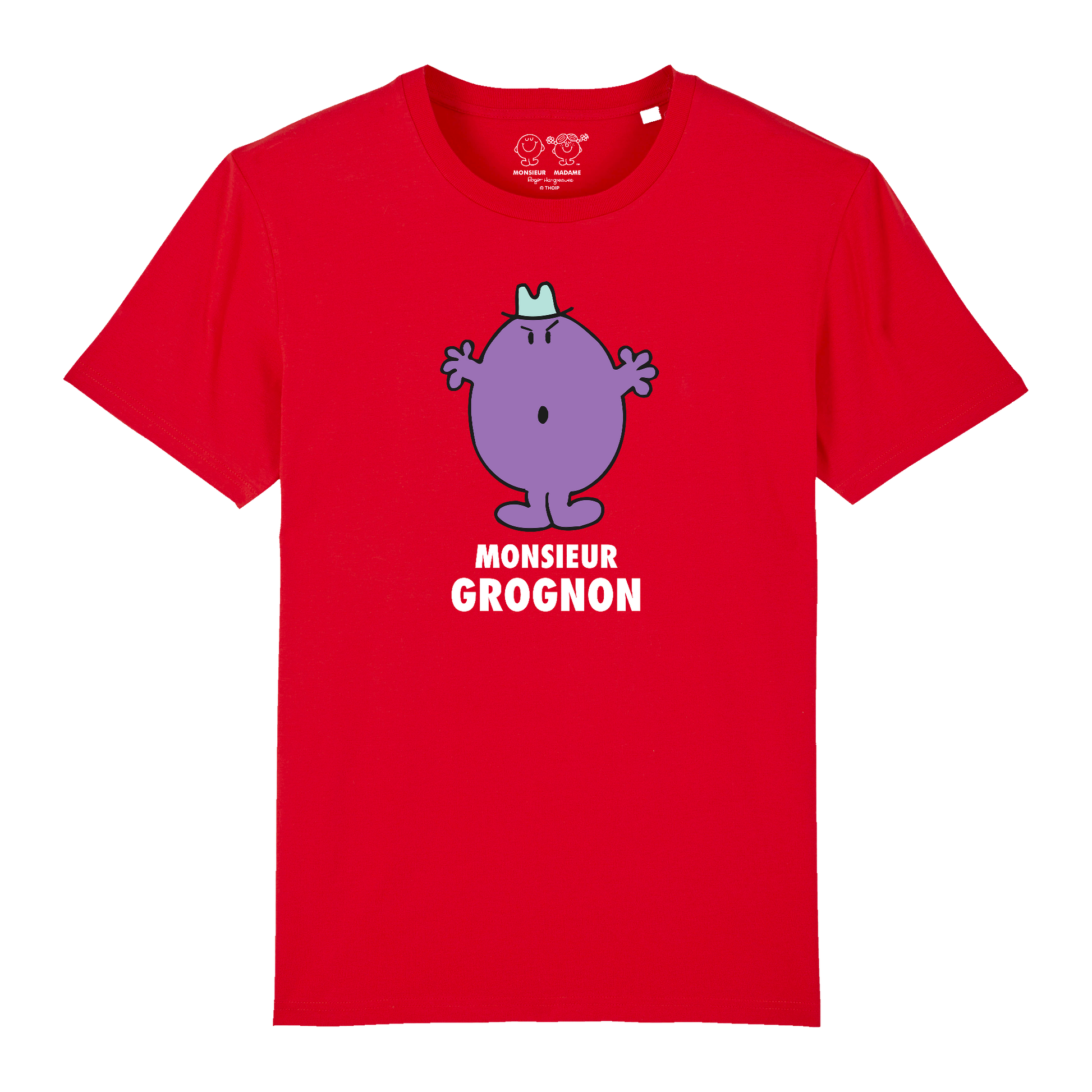 T-Shirt Homme Monsieur Grognon Monsieur Madame