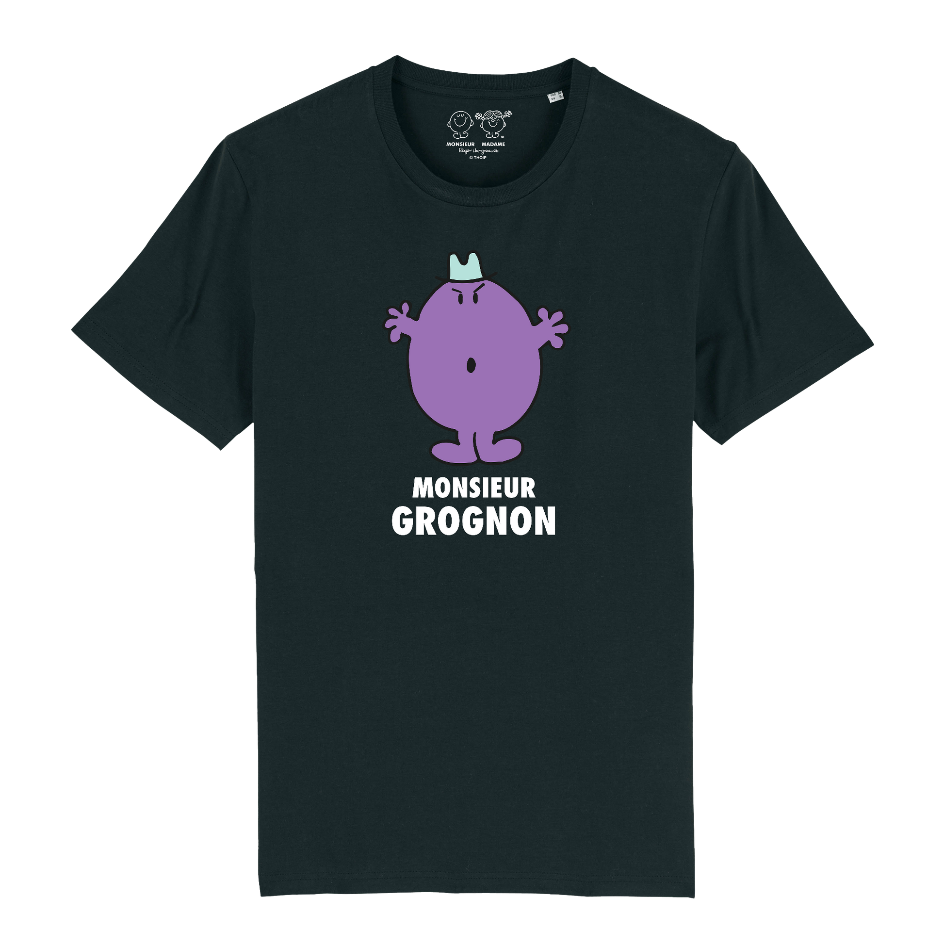 T-Shirt Homme Monsieur Grognon Monsieur Madame