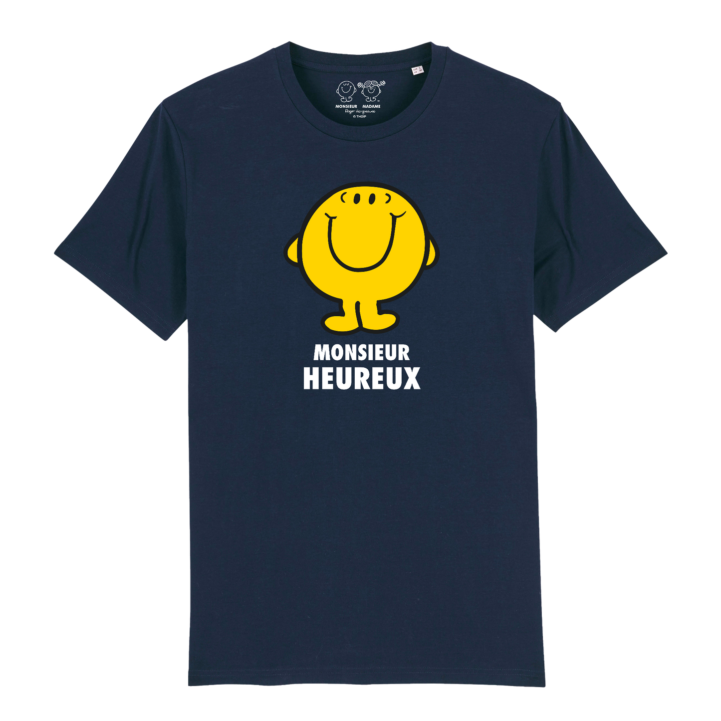 T-Shirt Homme Monsieur Heureux Monsieur Madame