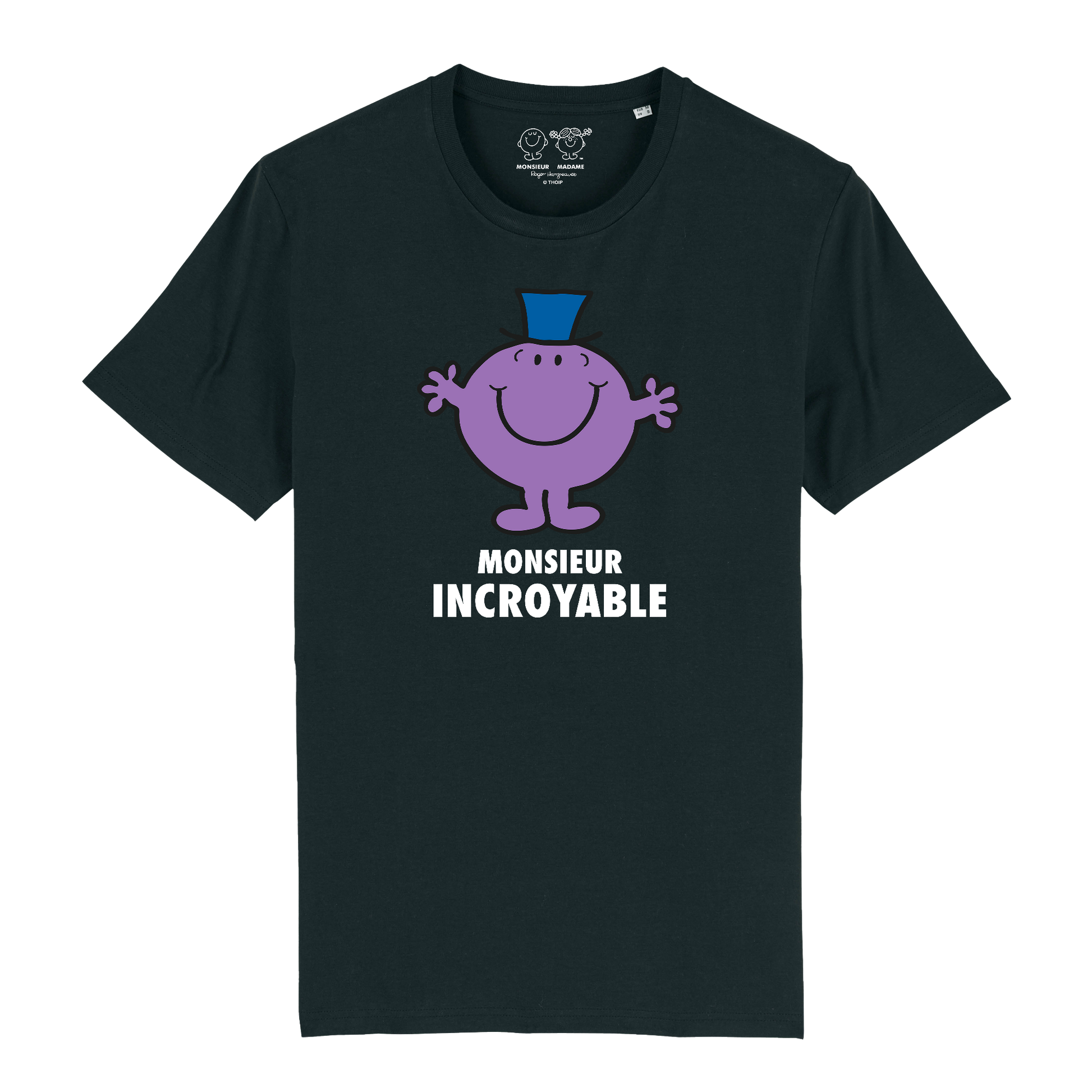 T-Shirt Homme Monsieur Incroyable Monsieur Madame