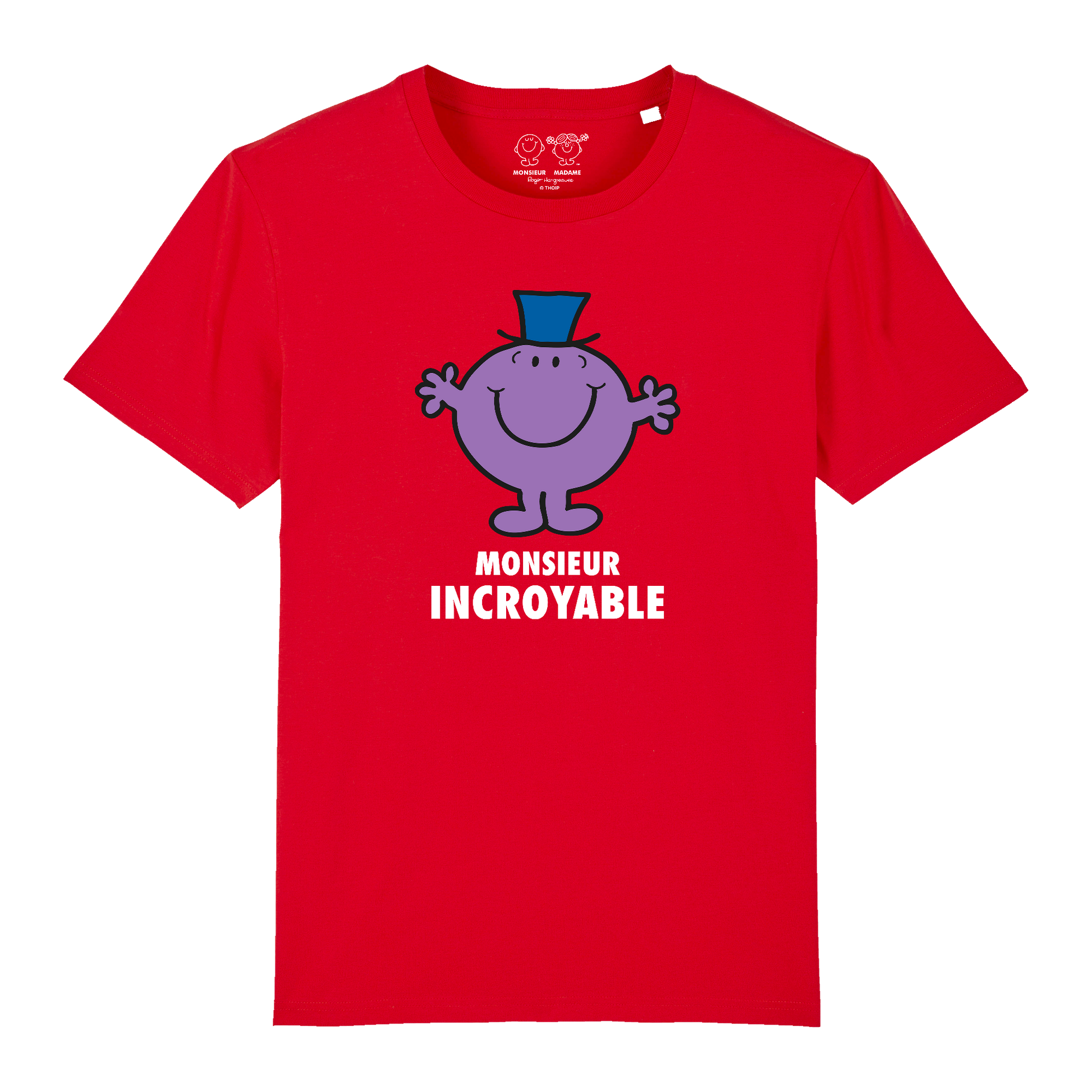 T-Shirt Homme Monsieur Incroyable Monsieur Madame