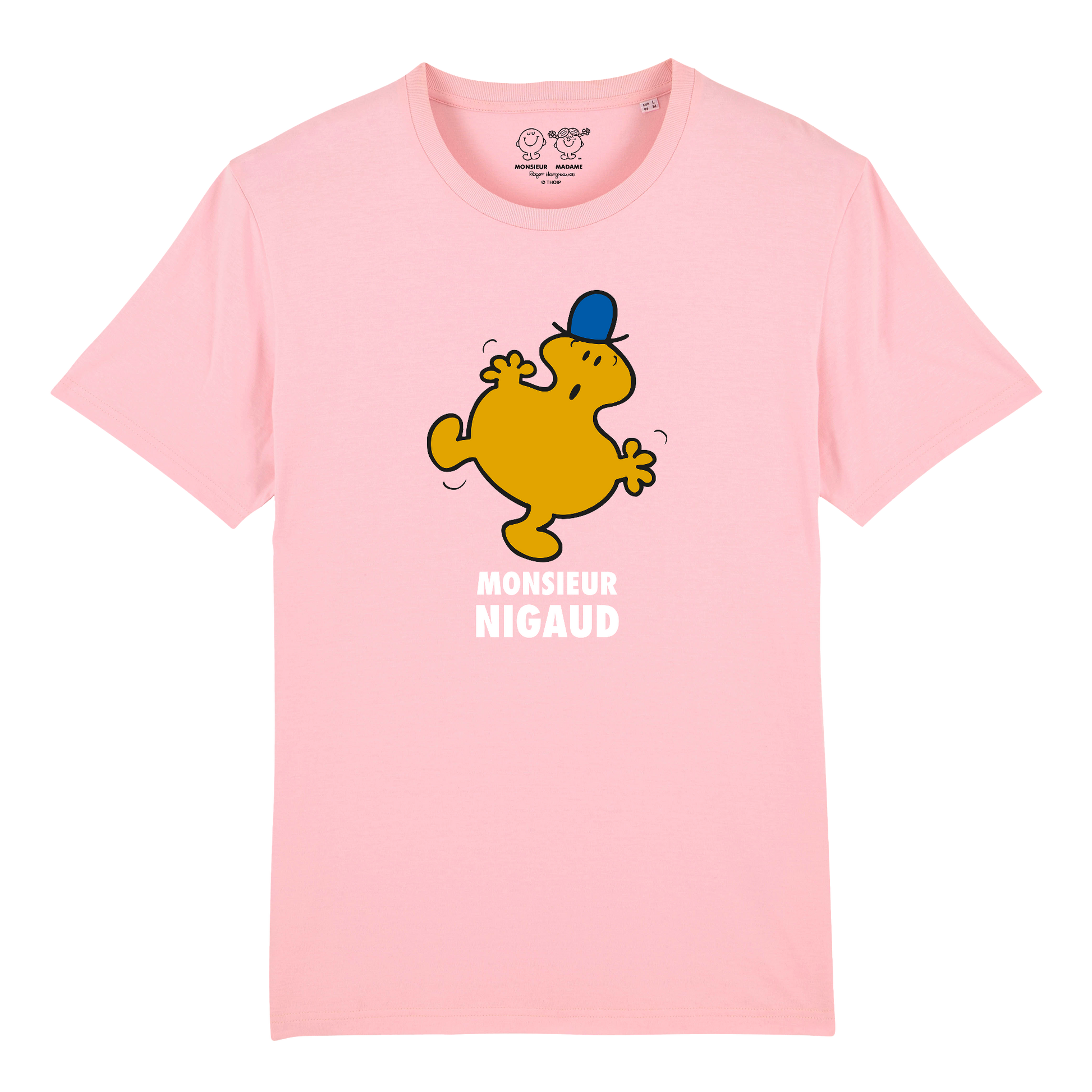 T-Shirt Homme Monsieur Nigaud Monsieur Madame