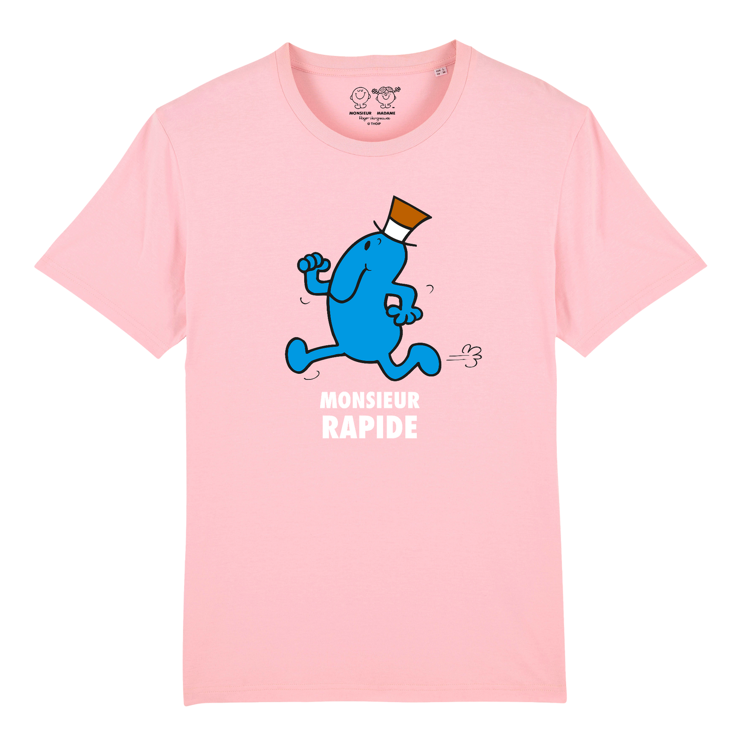 T-Shirt Homme Monsieur Rapide Monsieur Madame