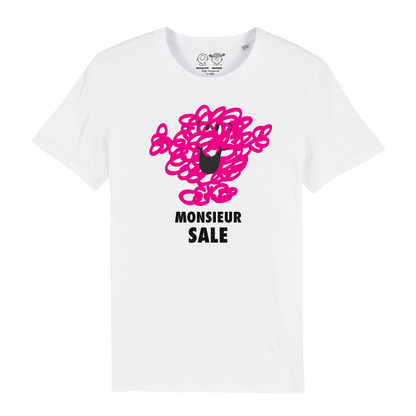 T-Shirt Homme Monsieur Sale Monsieur Madame