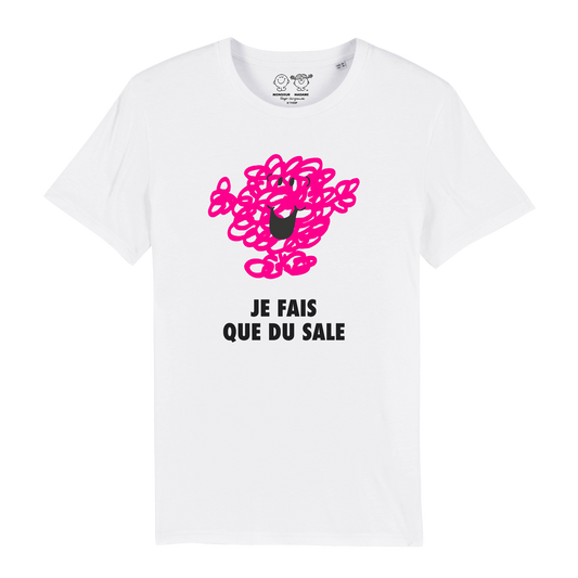 T-shirt Enfant Je fais que du sale Monsieur Madame